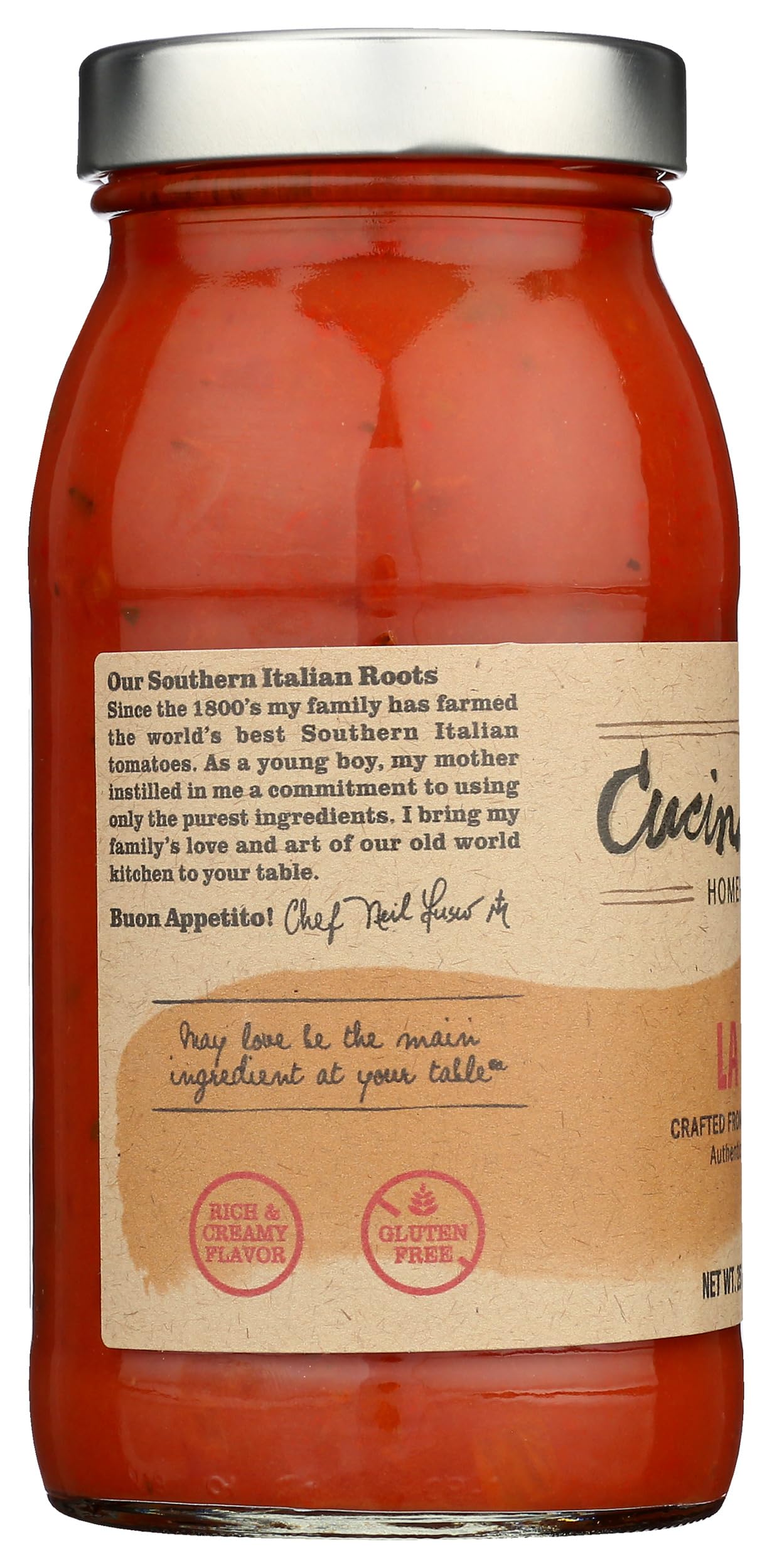 Cucina Antica La vodka Sauce 25 oz