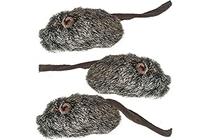 SunGrow Squeaky Mice: Delightful Interactive Cat Toys