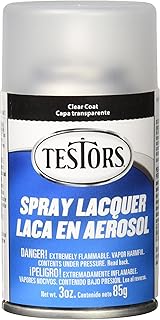 Testors Spray Lacquer 3oz, Clear Coat
