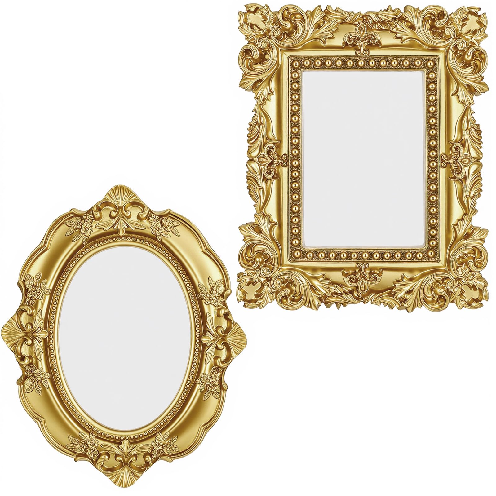 Amazon.com - Ymapinc 2 Pcs Small Gold Frames, 4.53 * 3.66 & 3.74