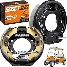 Golf Cart Brake Assembly, Fits Precedent &DS 1995-Up and Tempo 2018-Up, Driver & Passenger Side Club Car Rear Brake Cluster, Club Car Brake Kit OEM# 101823301, 103380202