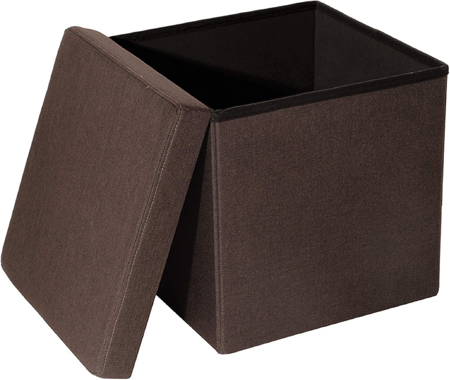 Seville Classics Banc Marron Chocolat 40 x 40 x 40 cm — vue 5
