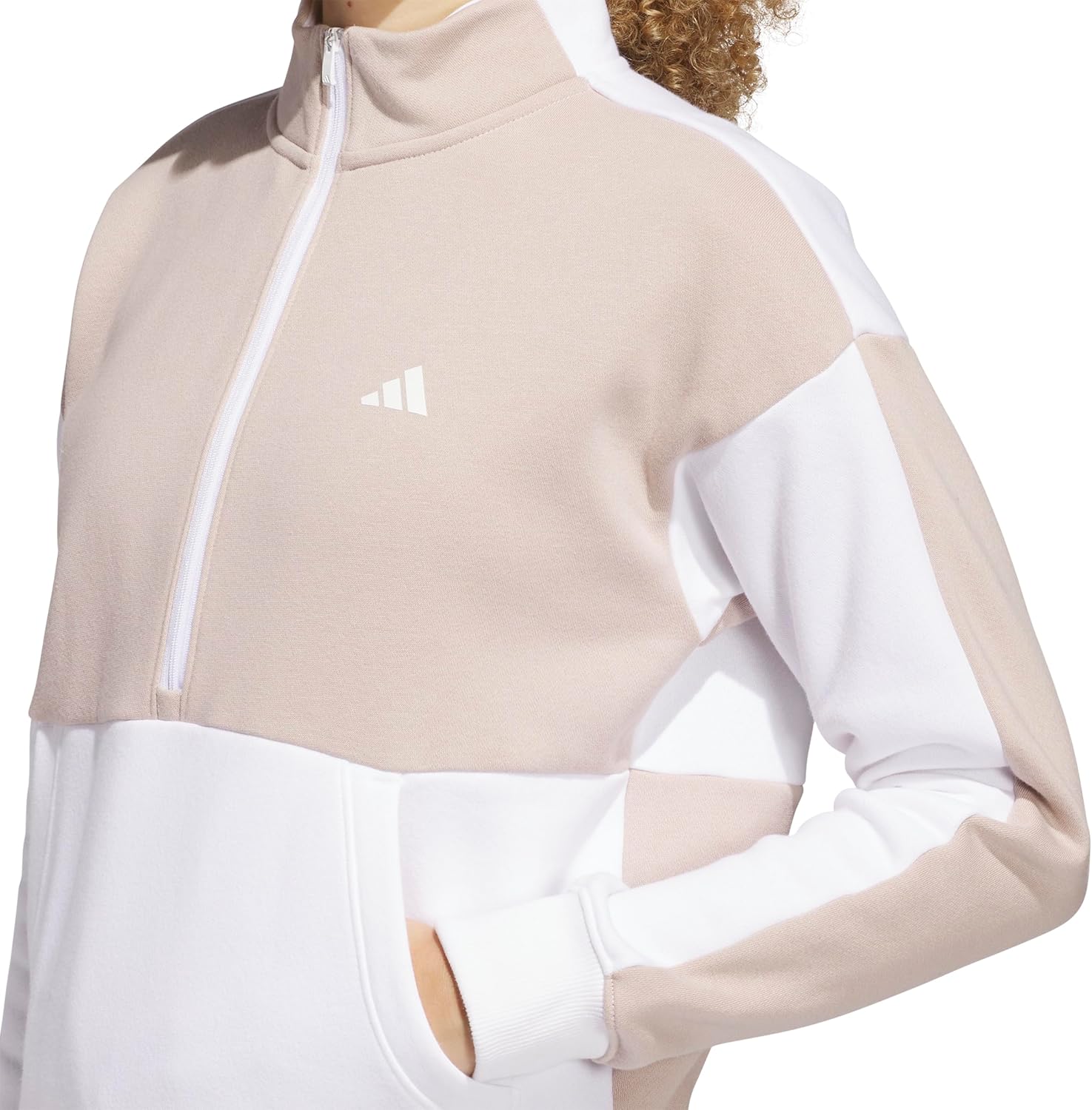 adidas womens Quarter-zip Jacket - Image 4