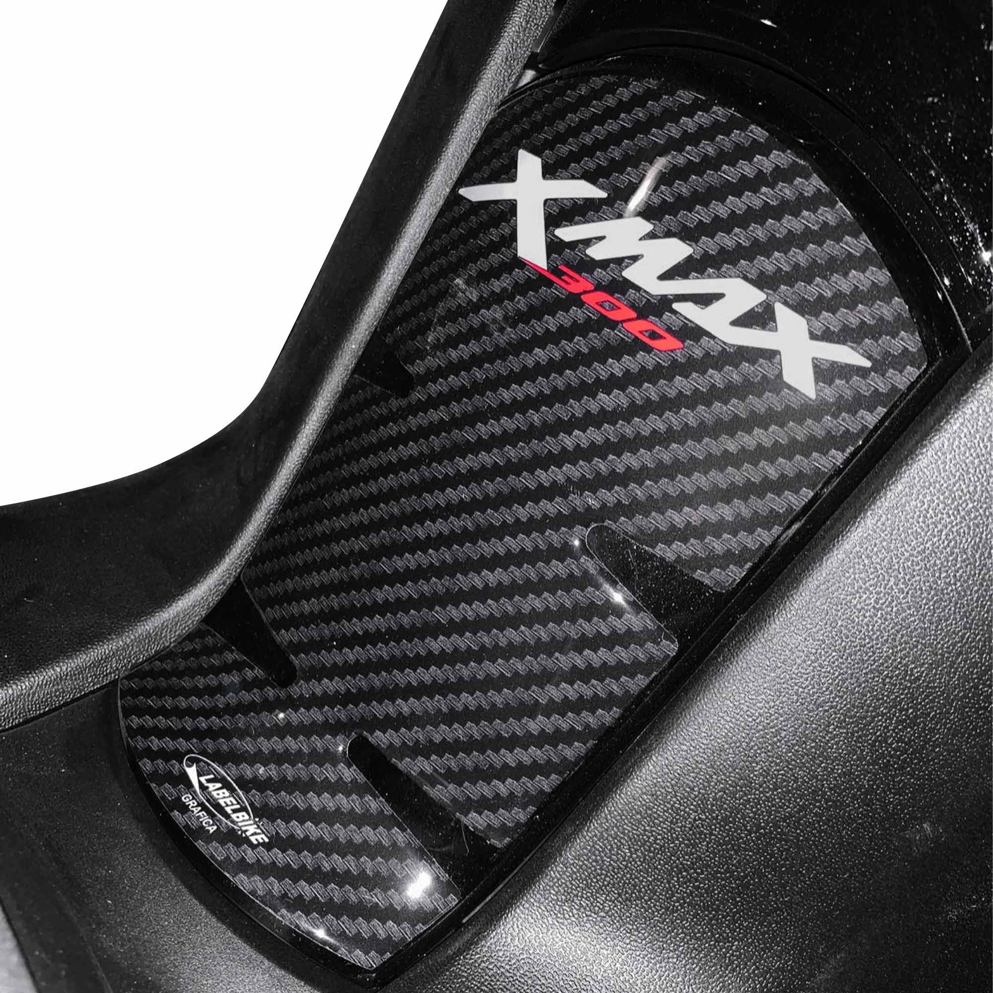 labelbike - Pegatina 3D Moto Tanque Protección y Decoración de Resina Compatible con Yamaha Xmax 300