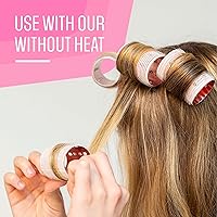 Vista 7 de Self-Grip Hair Rollers for Luscious Curls - 8 Pcs Heatless Curlers, Safe for Long & Medium Hair by Dacker