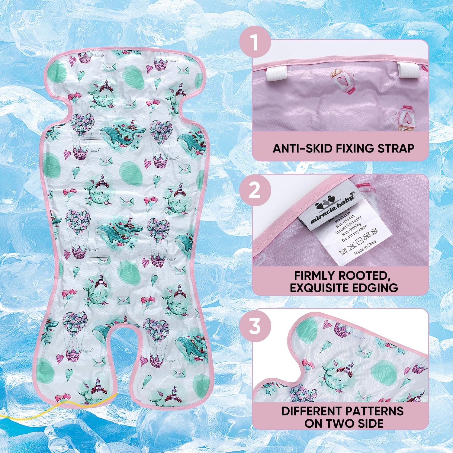 Little Bum Coolers For Car Seat - Koelmat voor autostoel, koelmat voor