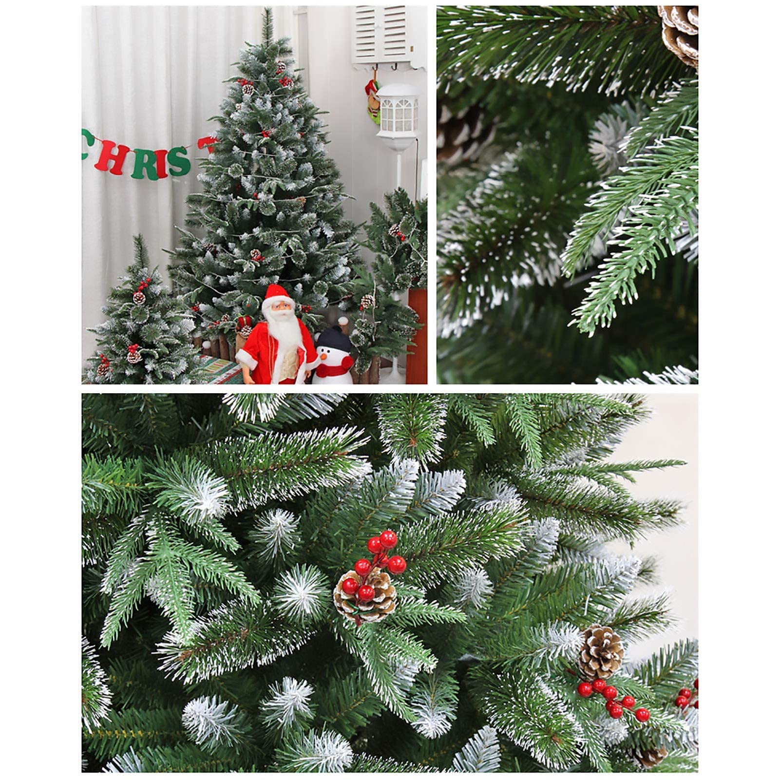 Amazon.co.jp: クリスマスツリー 5フィート 人工クリスマスツリー