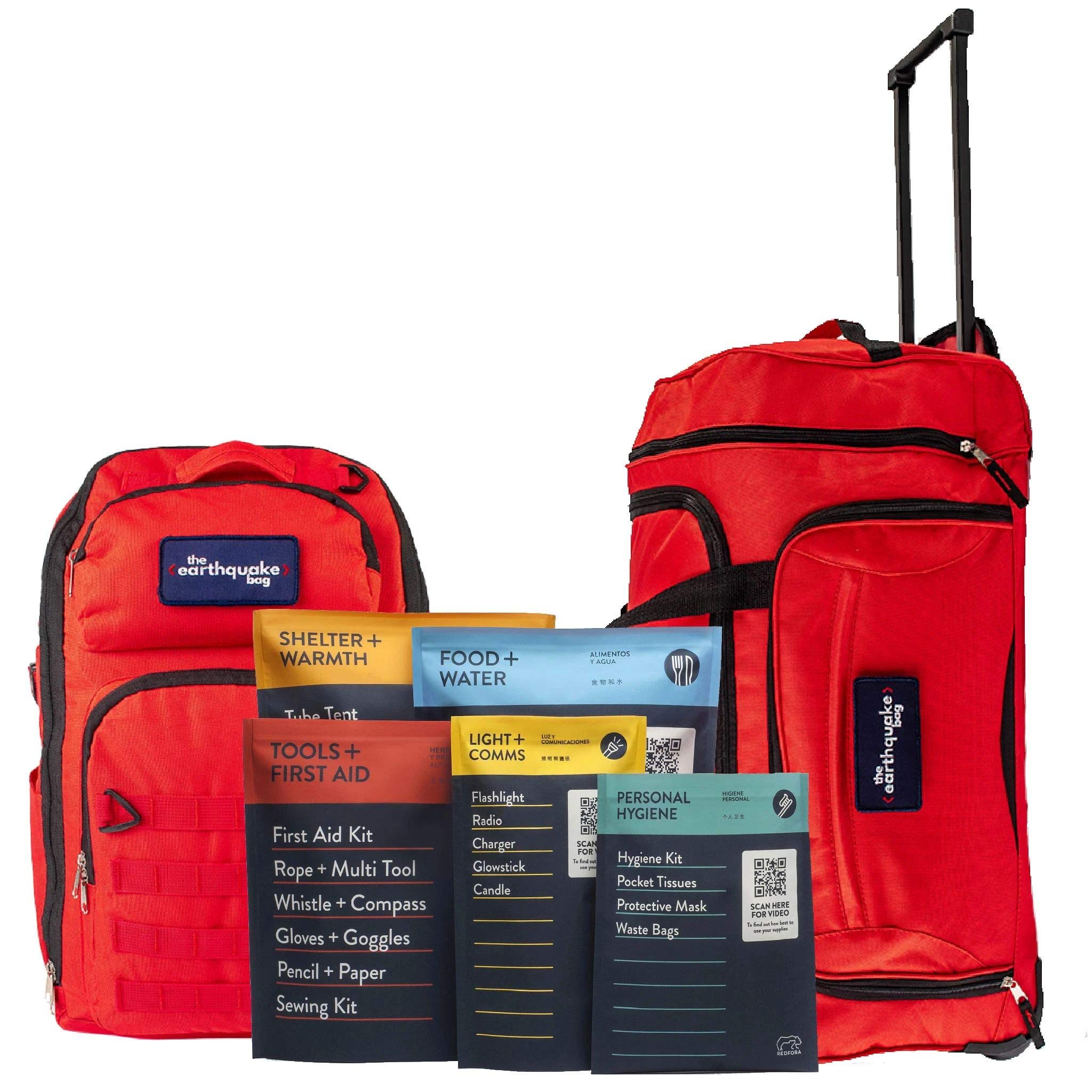 Buy Complete Earthquake Bag 3 Day Emergency kit for Earthquakes