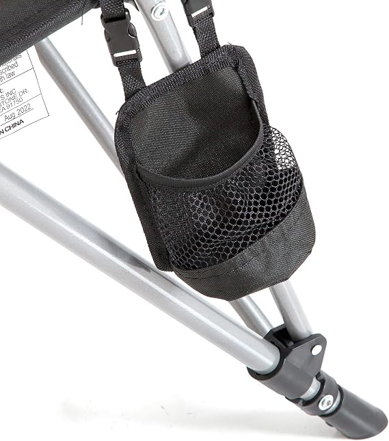 MACSPORTS Hard Arm Tension Chair, Black