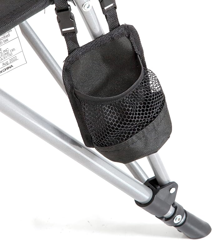 Silla plegable MACSPORTS Hard Arm negra miniatura 5