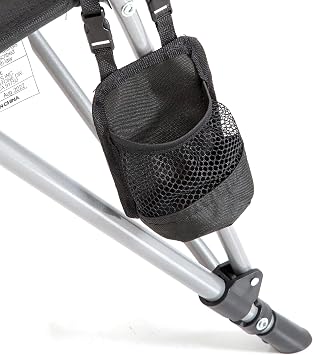 MACSPORTS Hard Arm Tension Chair, Black