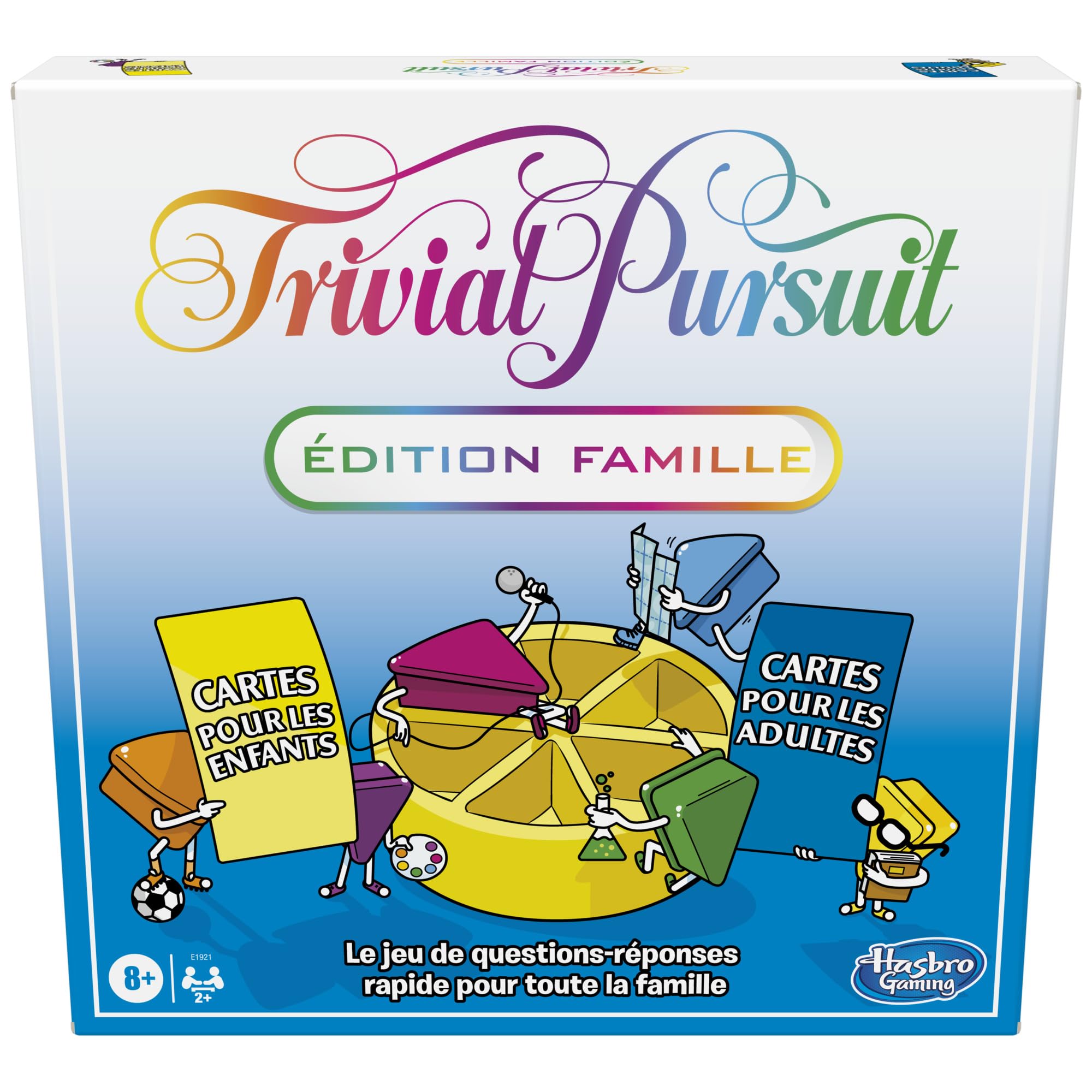 Trivial Pursuit - Juego de mesa Trivial Pursuit Familia - Juego de reflexión - Versión francesa