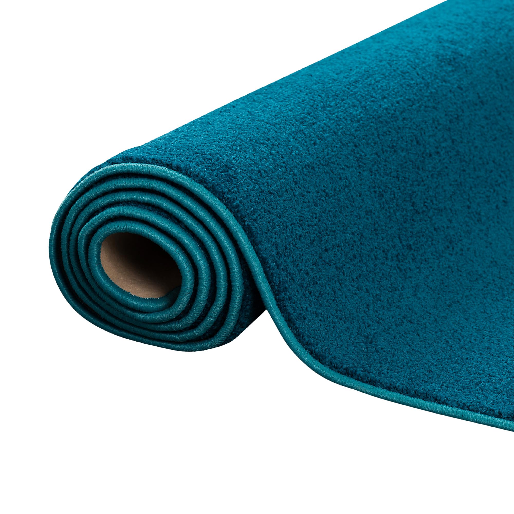Snapstyle Luna - Tapis Velours à Poils Longs - Pétrole
