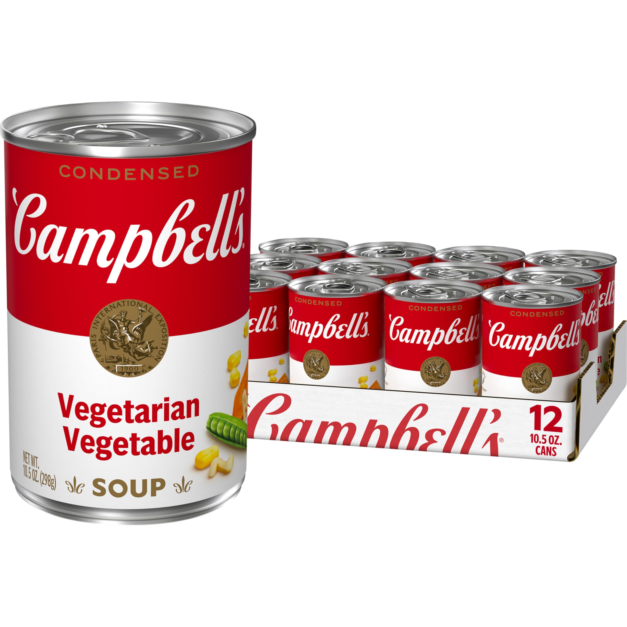 Campbell's Vegetarian Vegetable Soup, 10.5 Ounce (Pack of 12