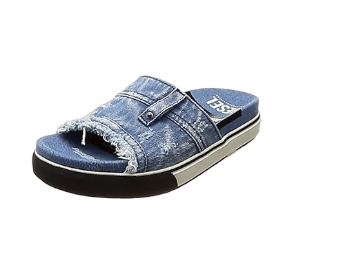 Amazon ディーゼル Diesel メンズ モヒカンモチーフ デニム サンダル Yp1730 39 インディゴブルー H4865 ファッションサンダル Amazon ディーゼル Diesel メンズ モヒカンモチーフ デニム サンダル Yp1730 39 インディゴブルー H4865 ファッションサンダル