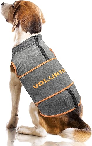 NCAA Tennessee Volunteers - Camiseta calmante para la ansiedad para perros y gatos con ansiedad, miedos, fuegos artificiales, ruidos fuertes,