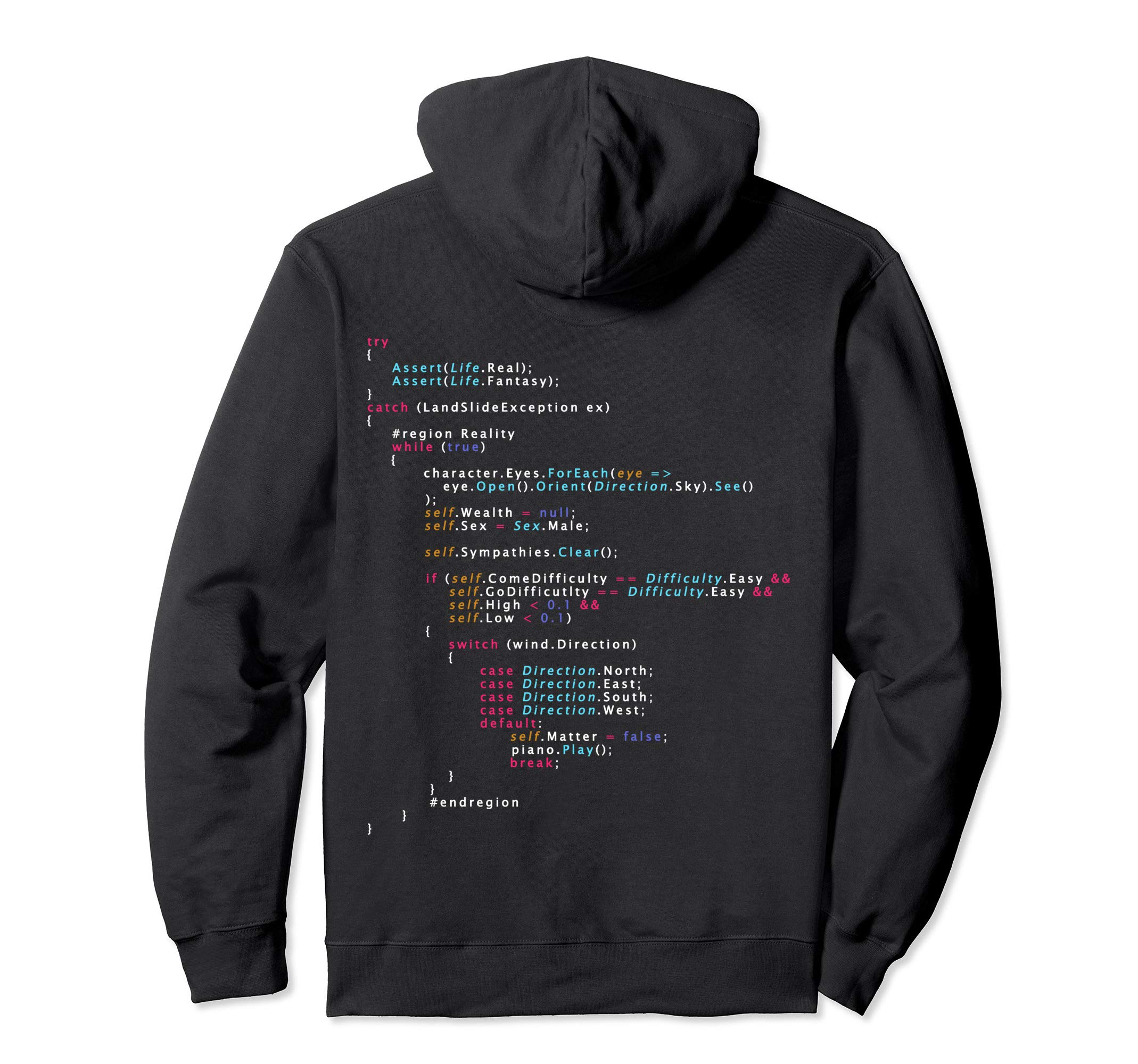 Programming and Coding Syntax TeesIs This The Real Life Coding Programming Pullover HoodieOEKO-TEX STANDARD 100