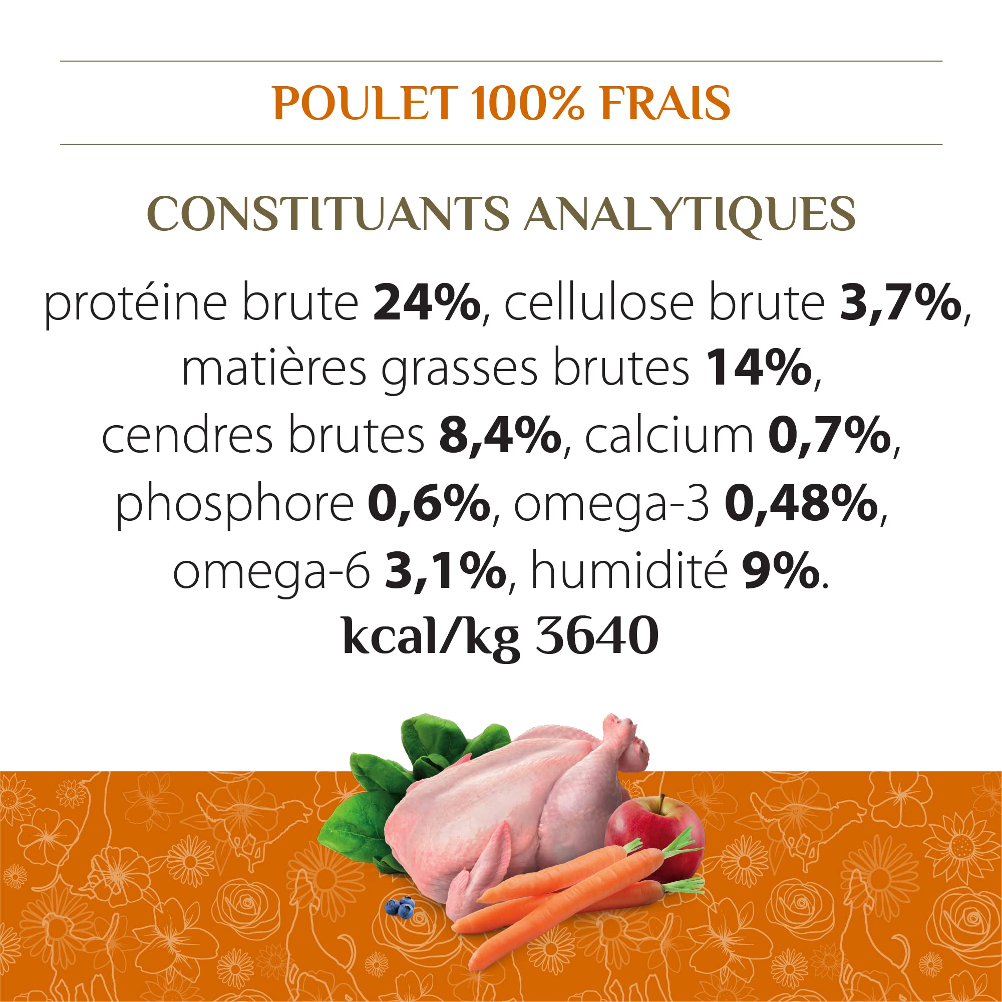 almo nature HFC Adult M-L, Crocchette per Cani Adulti - Pollo Fresco - Sacco da 8 kg