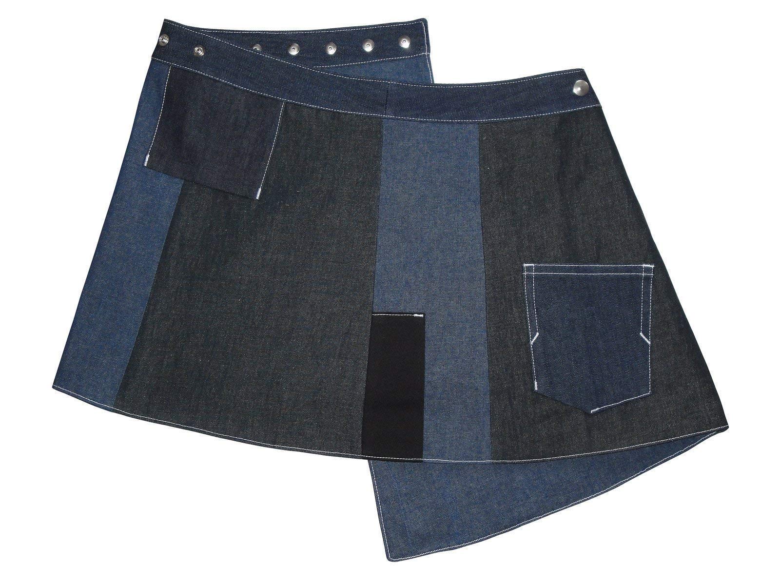 Frauen Jeans Wickelrock Emma, individualisierbar