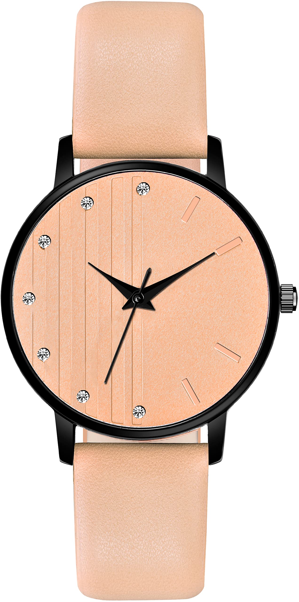 ON TIME OCTUS Analog Girls and Womens Watch MT-322 (Beige Dial Beige Colored Strap) (B0B11VNL3S) Amazon Price History, Amazon Price Tracker