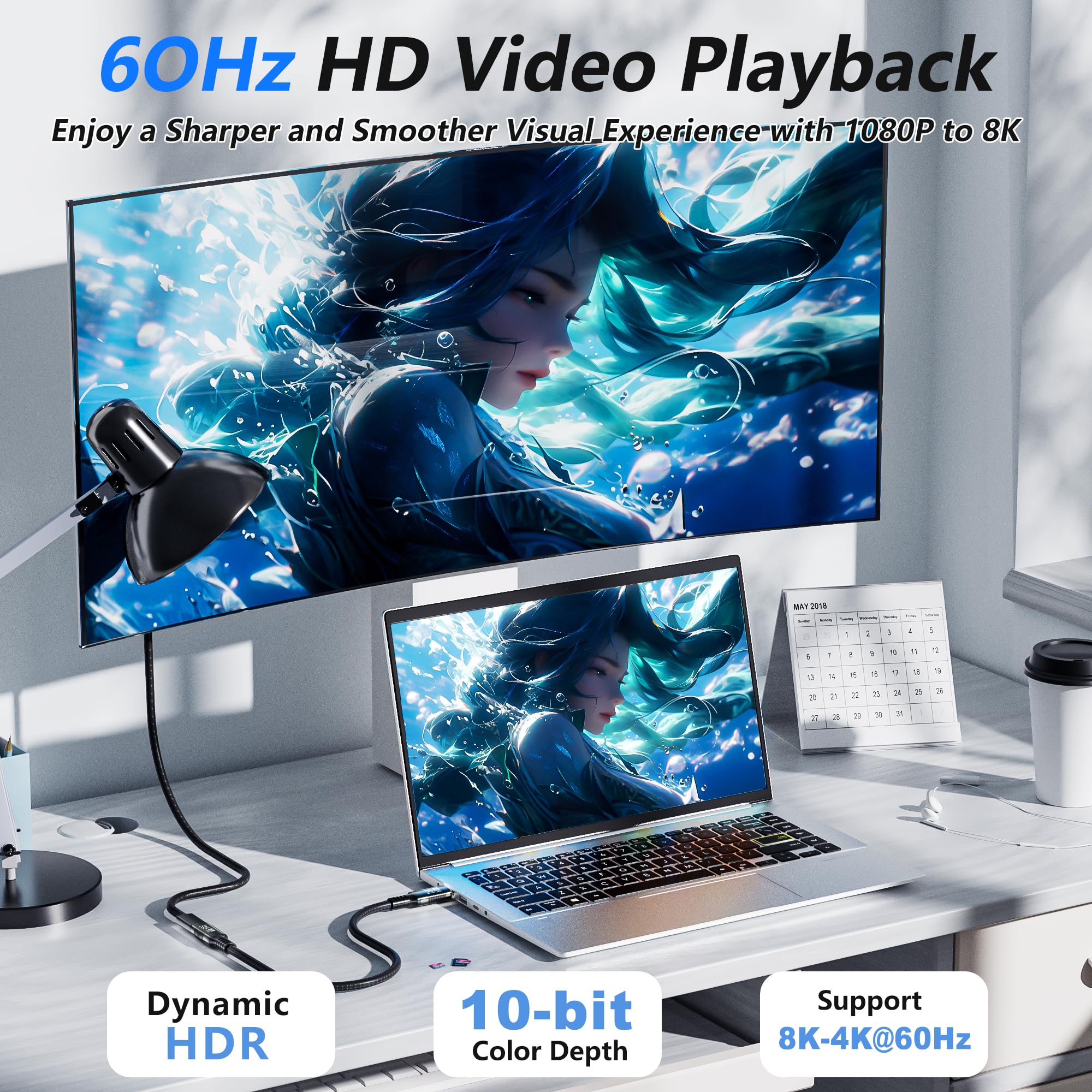 langes usb c zu usb c verlängerung 40Gbps datenkabel Kompatibel mit Thunderbolt 5 Verlängerung 3 M,USB 5 Verlängerung 8K/4K,usbc male to female für Thunderbolt 4, USB 4 extension cable.