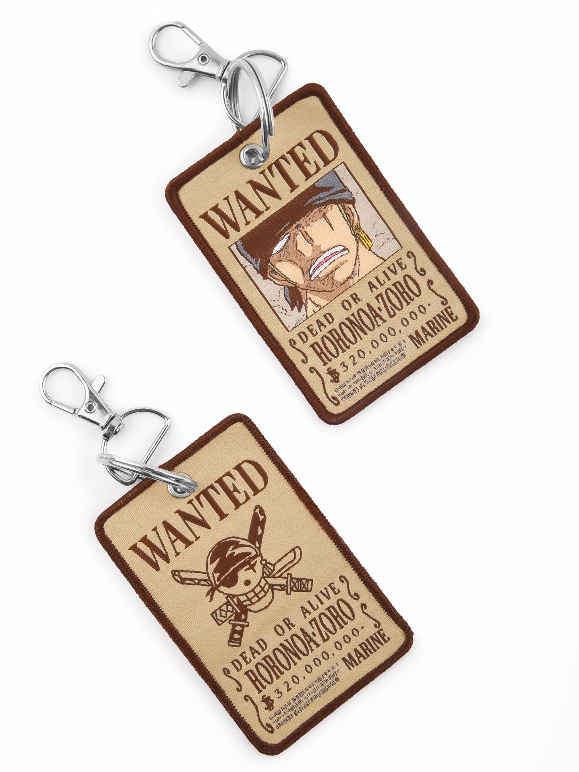 ComicSense.xyz Anime Woven Keyring, Anime Keychain for Bag Car Bike Collectible - Pack of 1