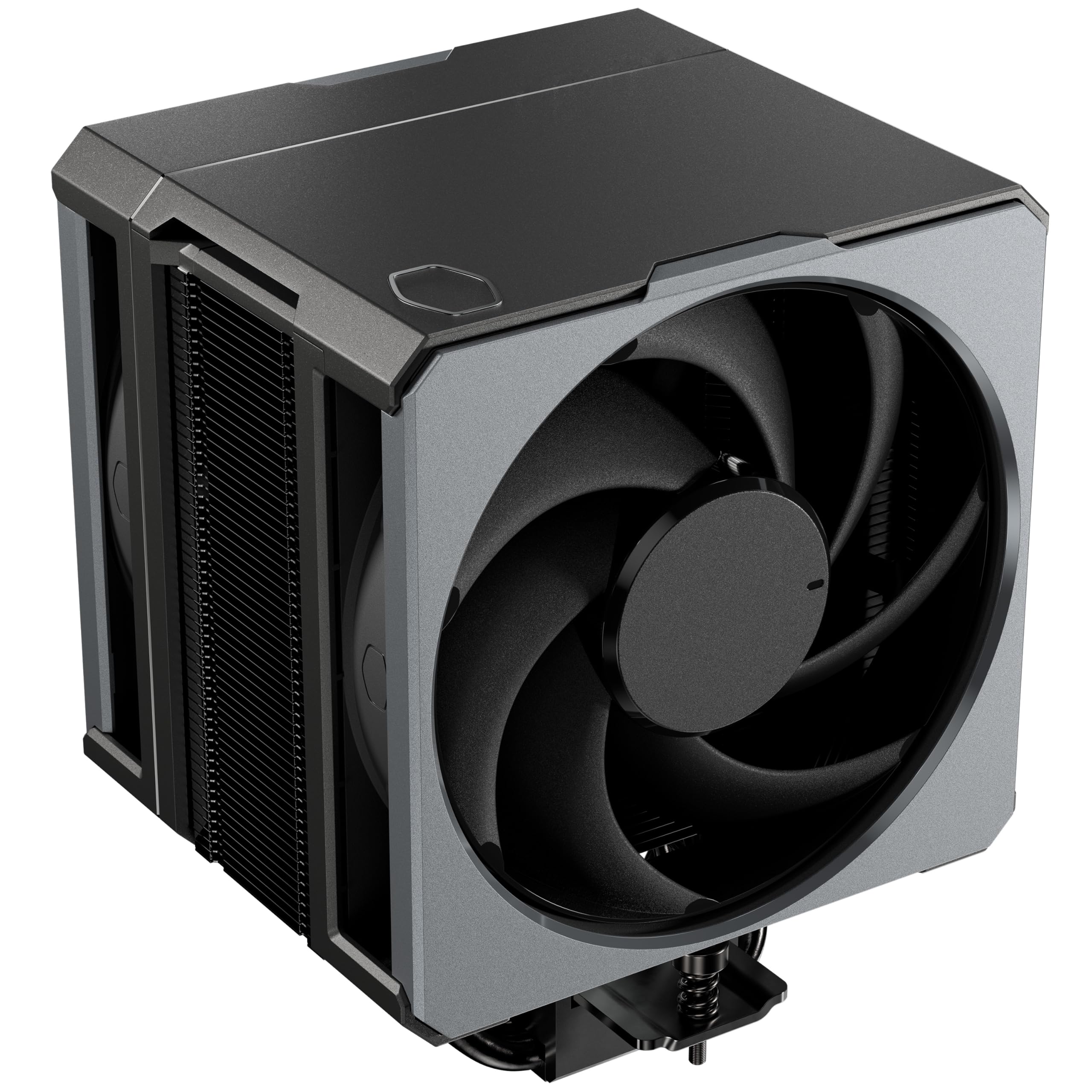 Cooler Master Hyper CPU Air Cooler – 120mm High Performance PWM Fan, 4 Copper Heat Pipes, Aluminum Top Cover, Low Noise & Easy Installation, AMD AM5/AM4 & Intel LGA 1851/1700/1200, Black: Cooler Master Hyper 612 APEX CPU Air Cooler, Dual Mobius 120 PWM Fan, Superconductive Composite 6 Copper Heat Pipes, 159mm Tall, Sleek Top Cover, AMD Ryzen AM5|AM4, Intel LGA 1851|1700 Brackets