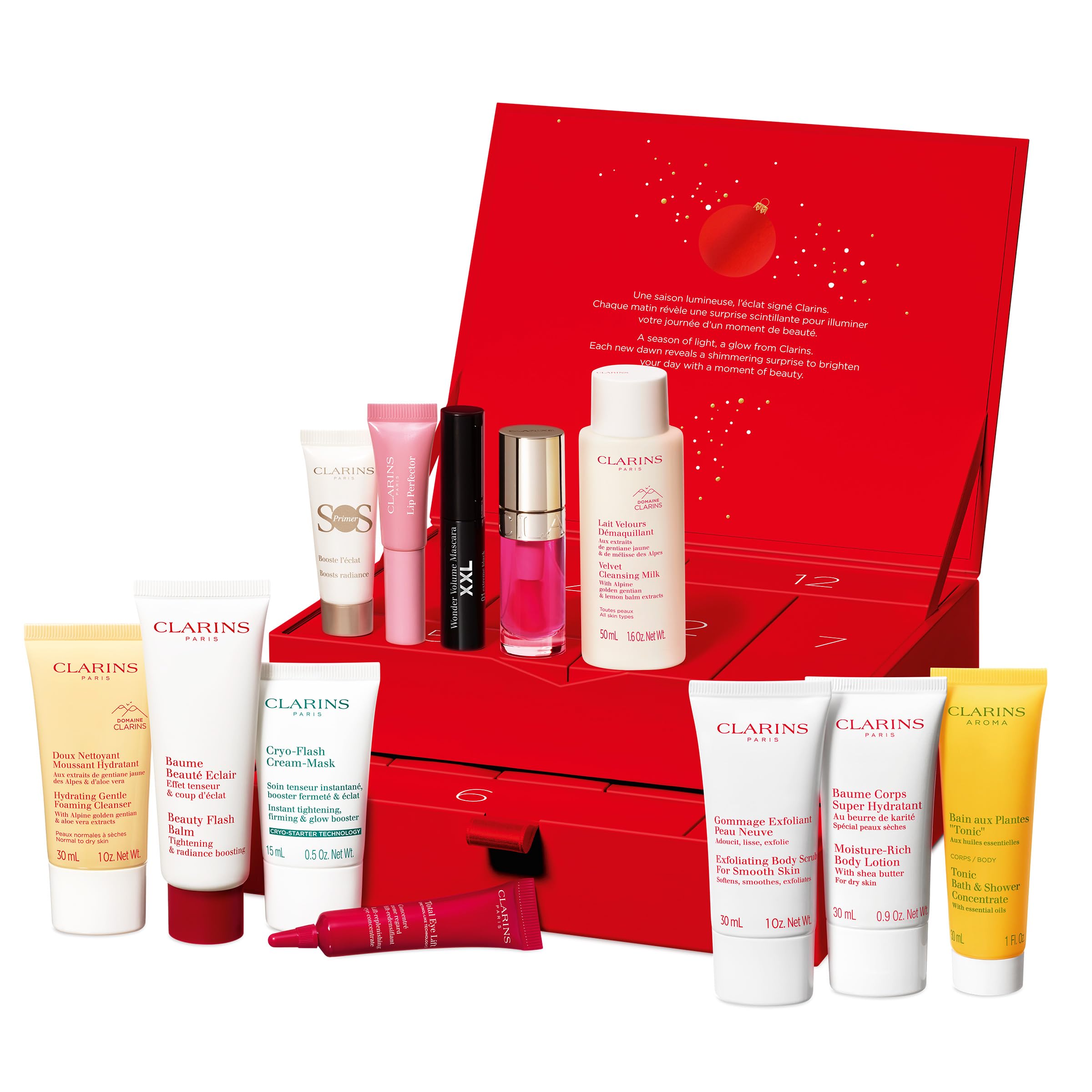 Clarins 12 Tage Adventskalender Damen