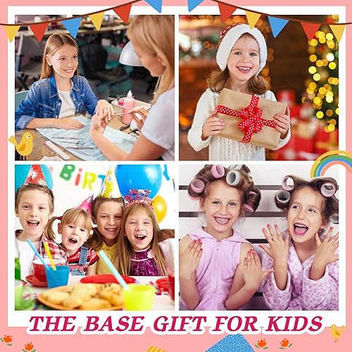 Miniatura 8 de wakaniya Esmalte de uñas para niños, juego de esmalte de uñas para niñas, 12 colores arcoíris, kit de esmalte de uñas para niños pequeños con