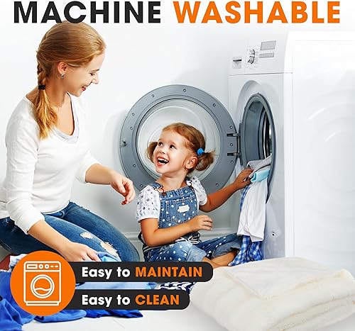 Miniatura 8 de Piel de zorro imitación ultra suave Cheer Collection con cobija reversible de microplush