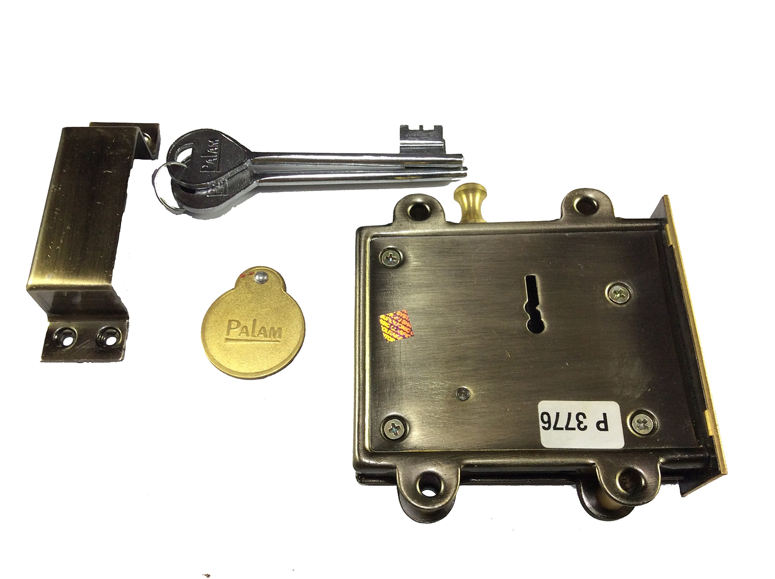 Palam Antique Finish Main Door Lock with Latch Option (Heavy Duty Door Fittings)