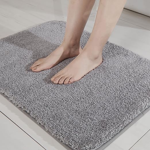 COSY HOMEER Extra Thick Bath Rugs for Bathroom AntiSlip