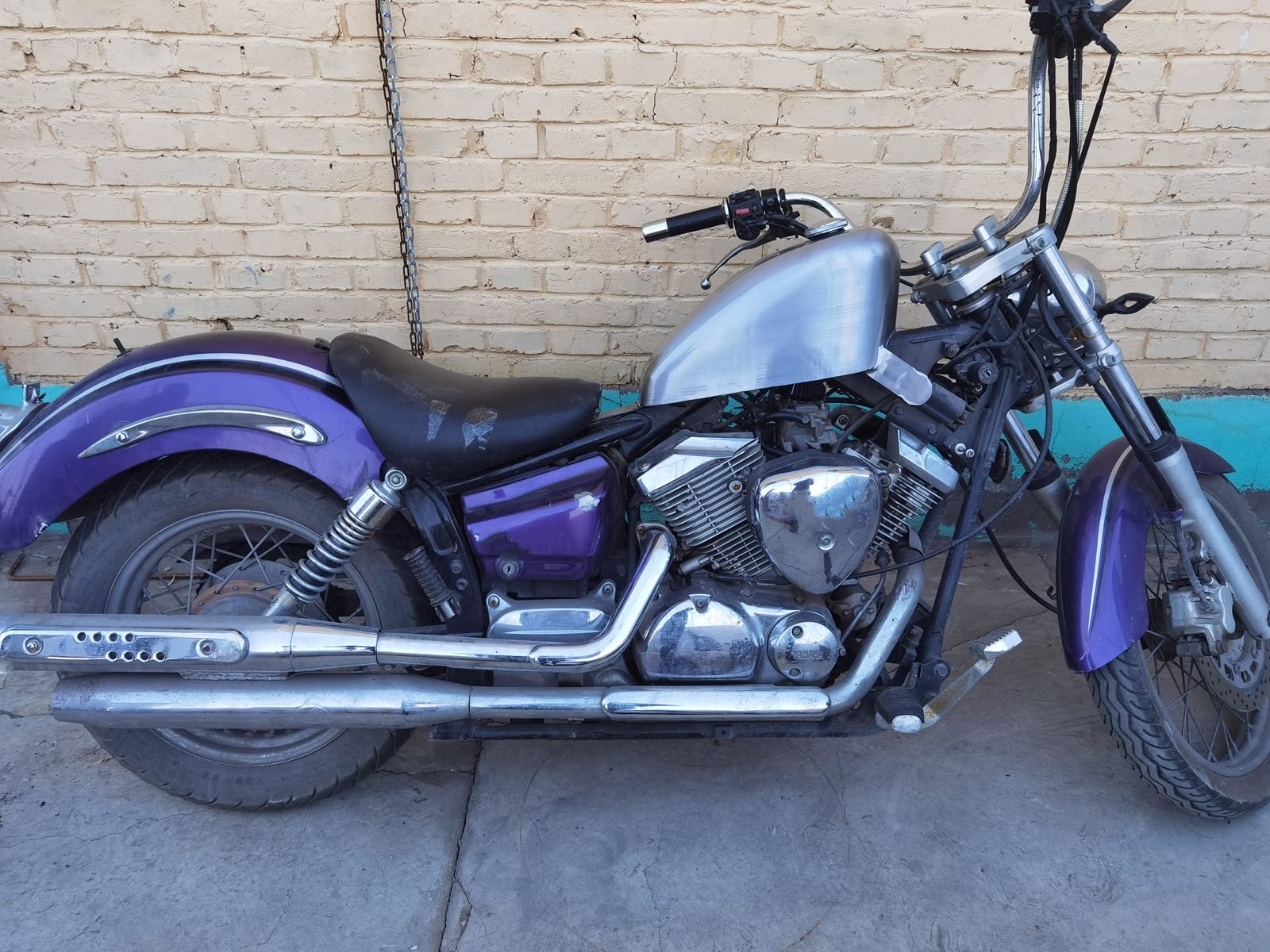 Amazon | ヤマハドラッグスター 250用オートバイ12Lガソリンガス燃料