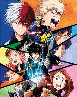 My Hero Academia Mini Poster 40 x 50 cm Group Plastifié