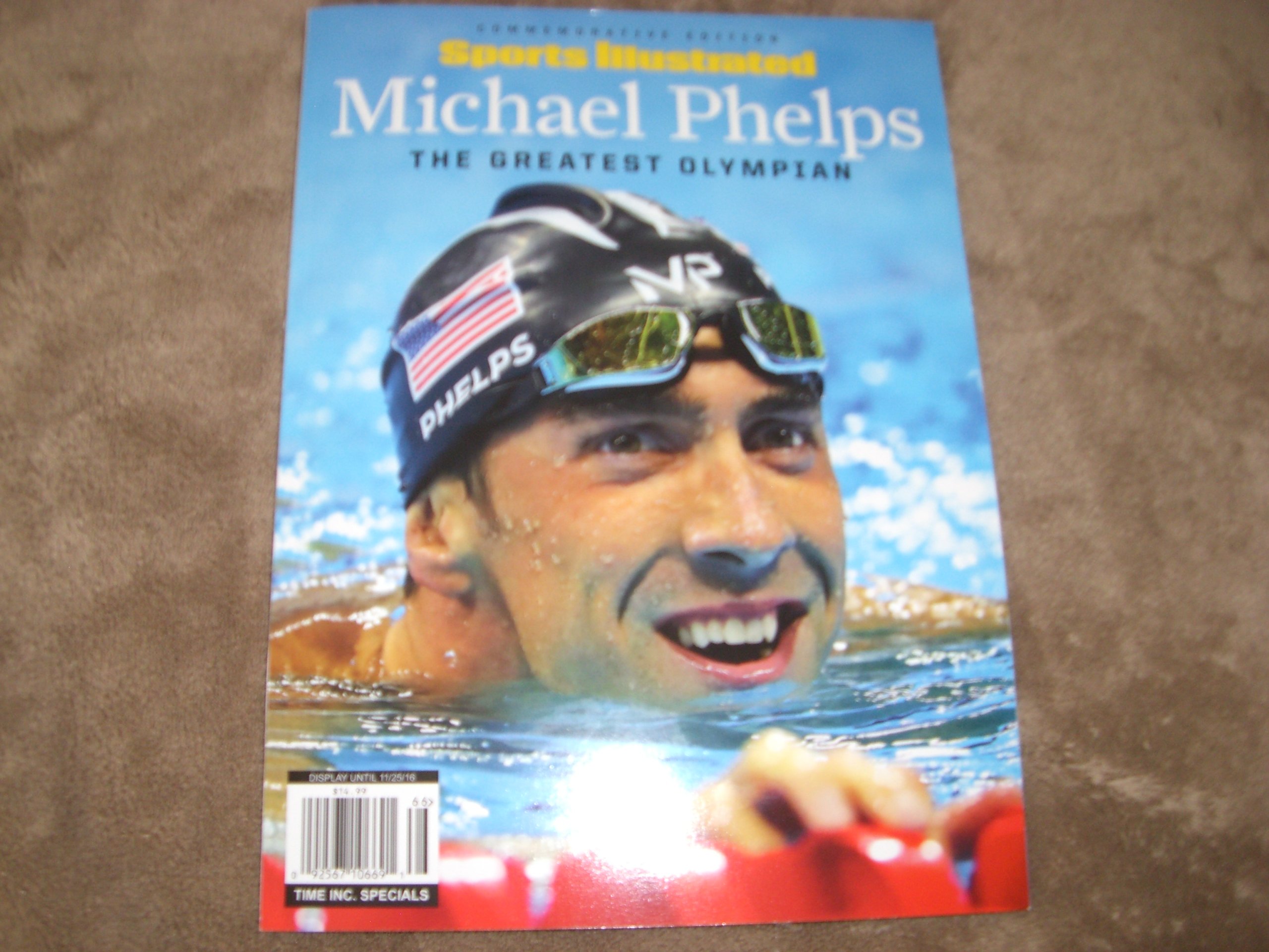 SPORTS ILLUSTRATED Michael Phelps: The Greatest Olympian Single Issue Magazine – August 19, 2016