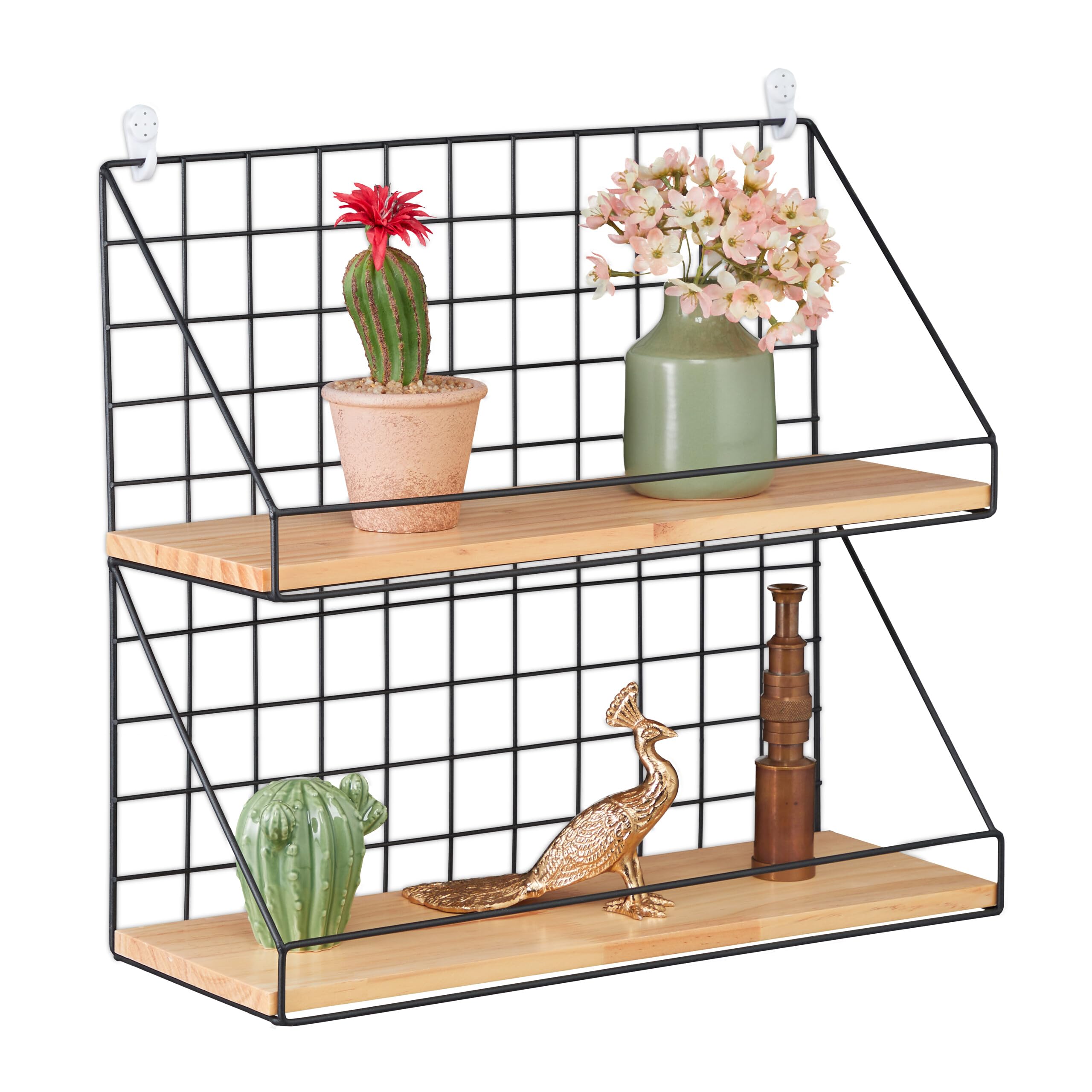 Étagère murale pour gagner de la place et ranger le salon en hauteur