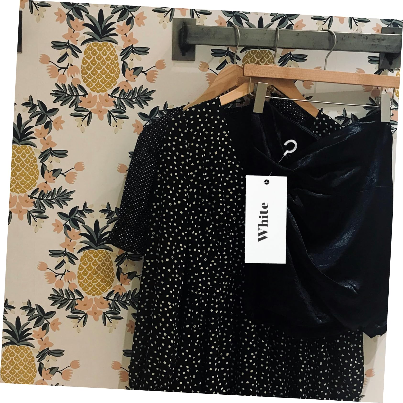 VILLCASE 5000pcs Tagging Fasteners Plastic Hooks for Clothing Tagging and Tag Hanger