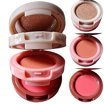 OAHU Professional Long Lasting Waterproof 3in1 Makeup Blusher & Highlighter For Girls & Women.