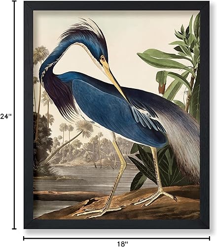 Miniatura 479 de Poster Master Póster vintage de flamenco americano, estampado retro de flamenco rosa, arte de pájaro, regalo para él, ella, amante de los animales,