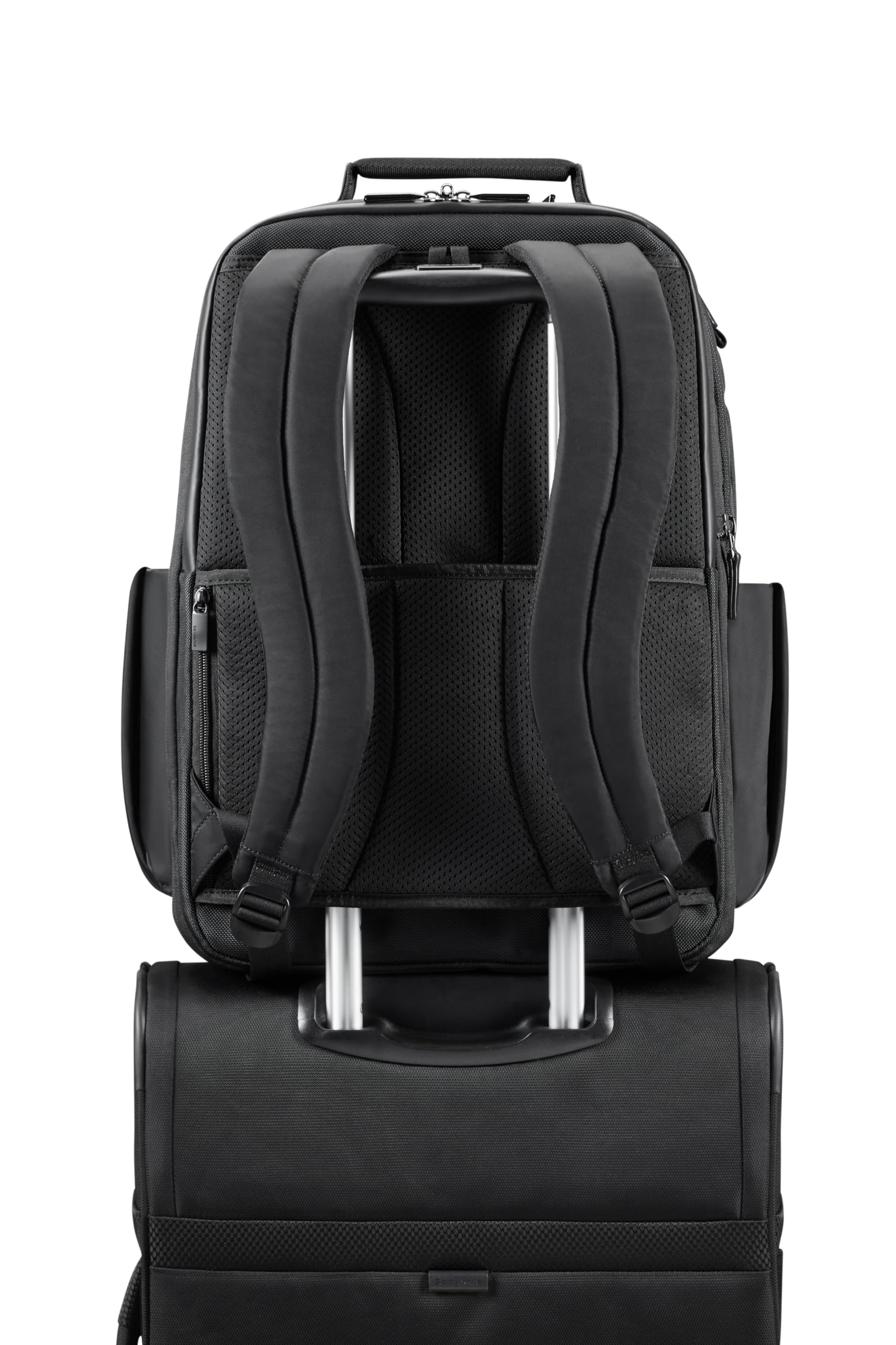 Samsonite Openroad 2.0 - Backpack per laptop espandibile 17,3 pollici, 46 cm, 29,5/34 L, nero (nero)