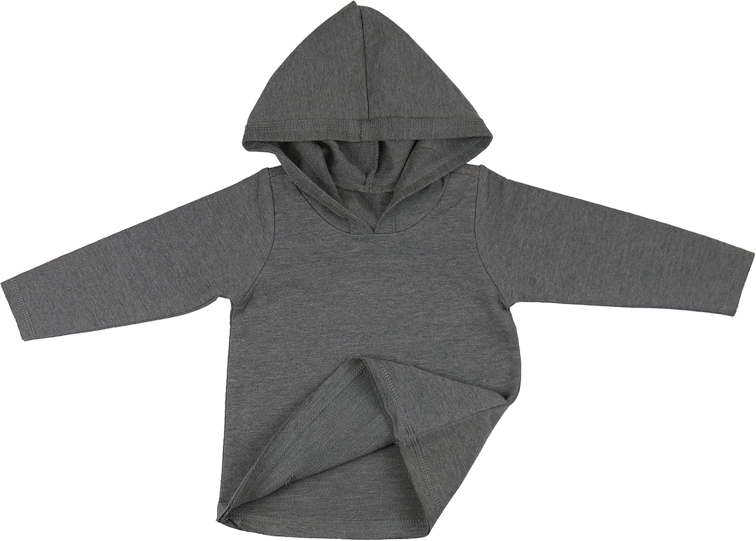 ToBeInStyle 快適フレンチテリーローエッジ長袖パーカー US サイズ: 24 Months カラー: グレー