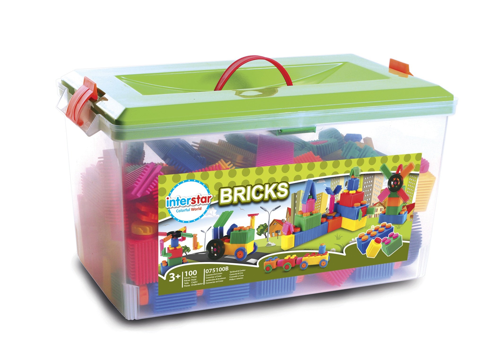 Interstar Bricks 100 Piece Construction Set