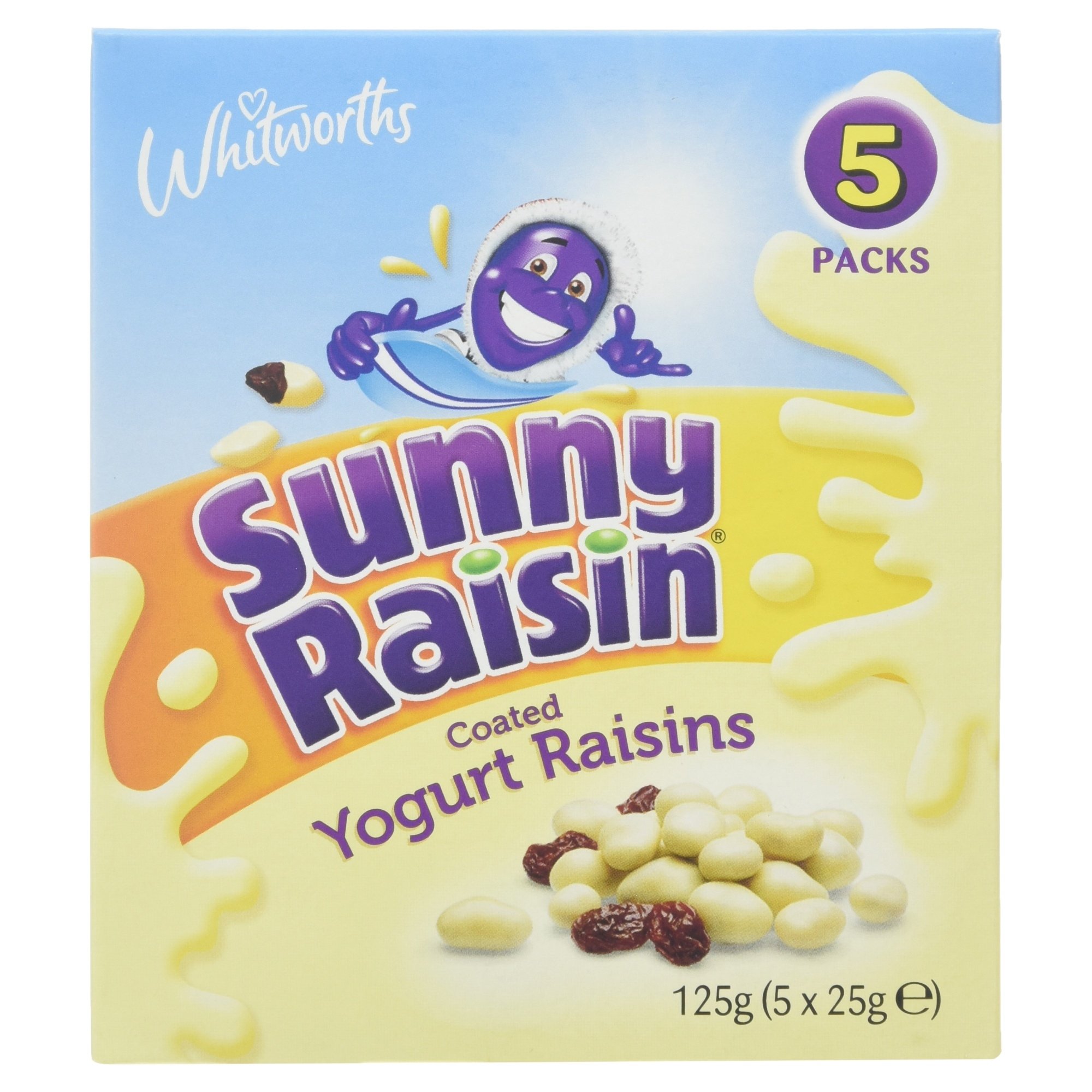 SUNNY YOGHURT COATED RAISIN 5X25G
