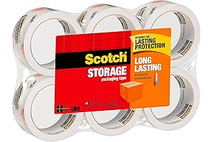 Long Lasting Clear Storage and Packing Tape for Moving Boxes