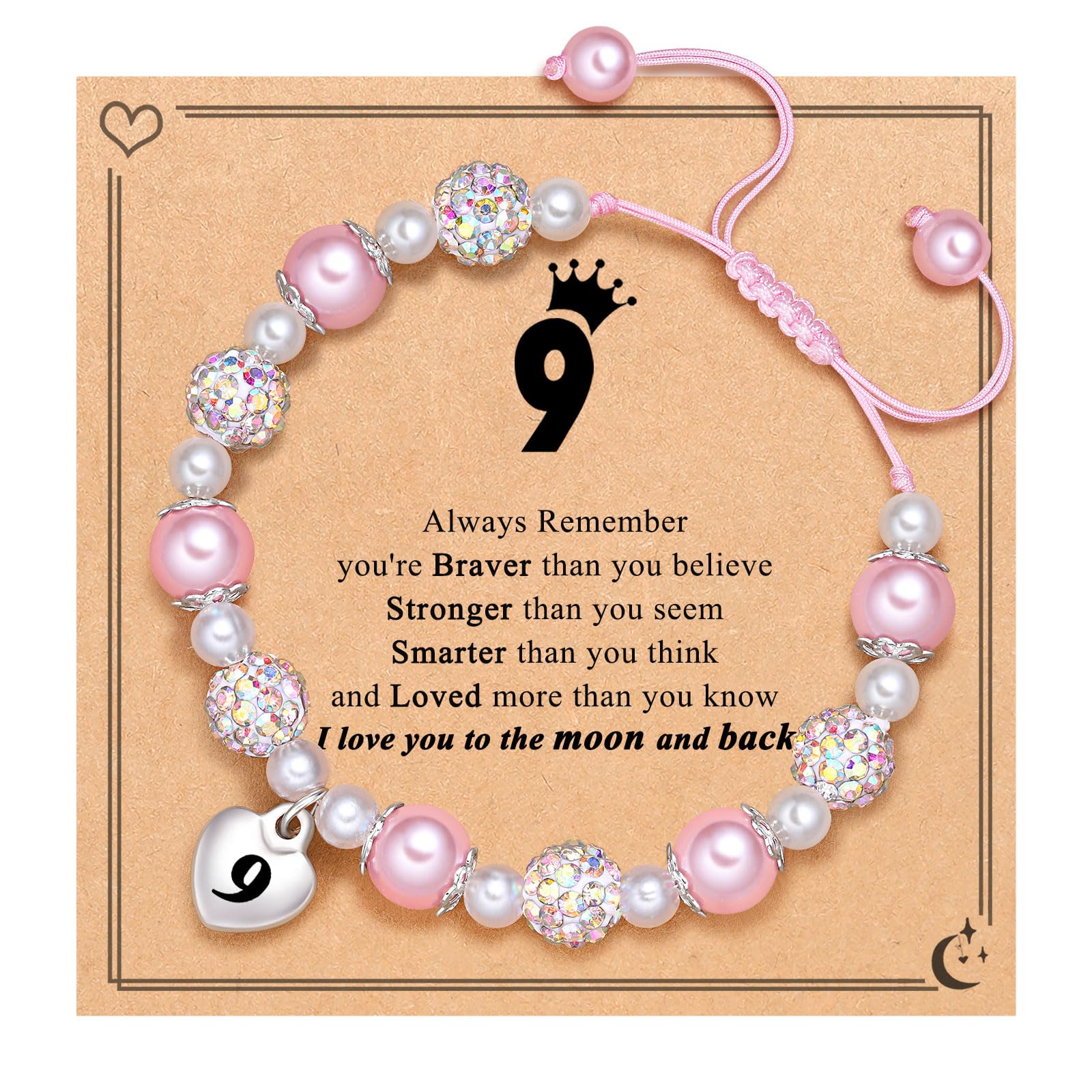 PINKDODO Birthday Gifts for 4-10 Year Old Girl Bracelet Jewelry Gifts