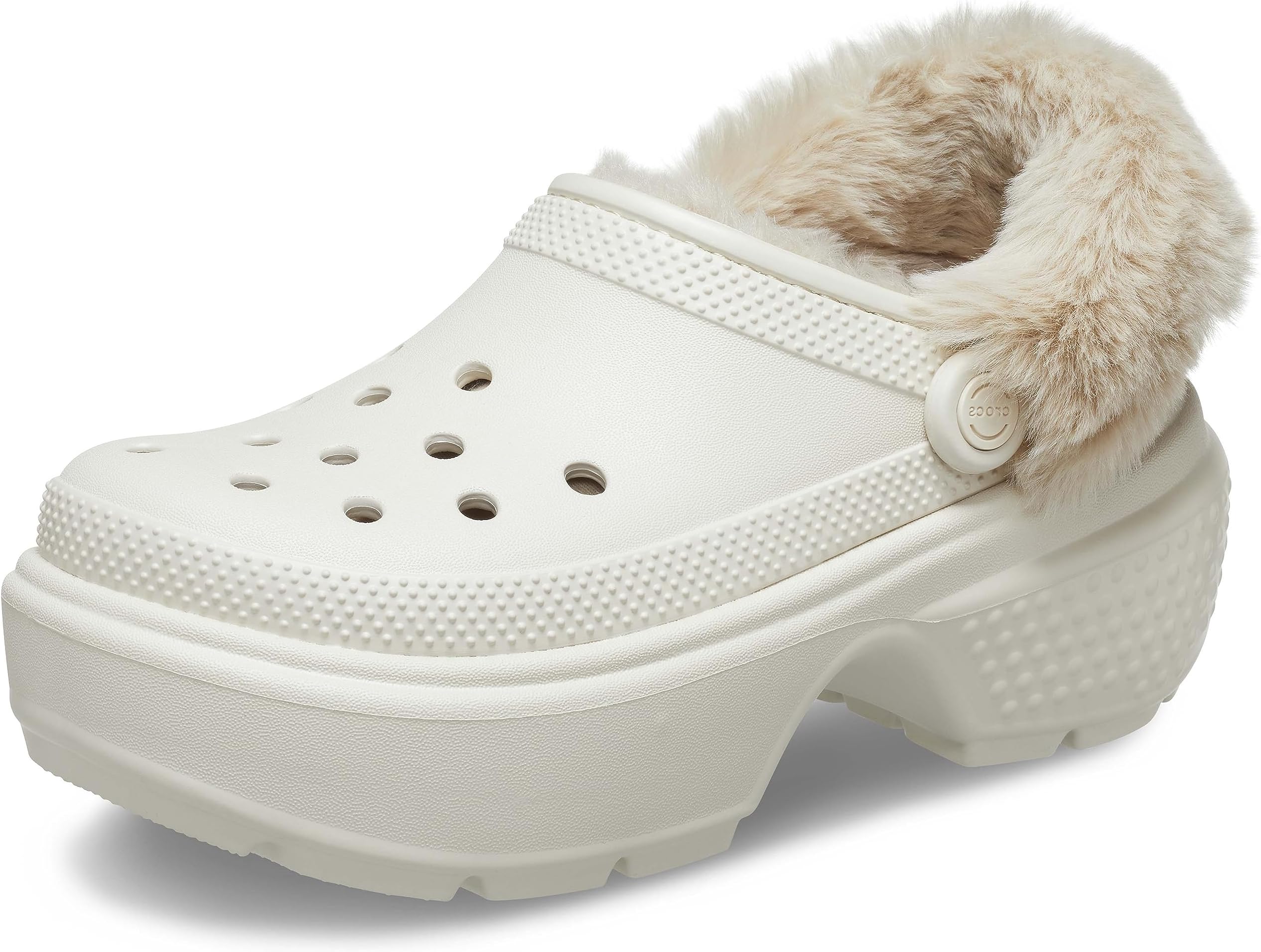 crocs neo puff slippers
