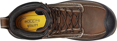 Miniatura 5 de KEEN Utility Fort Wayne Botas de trabajo impermeables con punta suave para hombre de 6 pulgadas