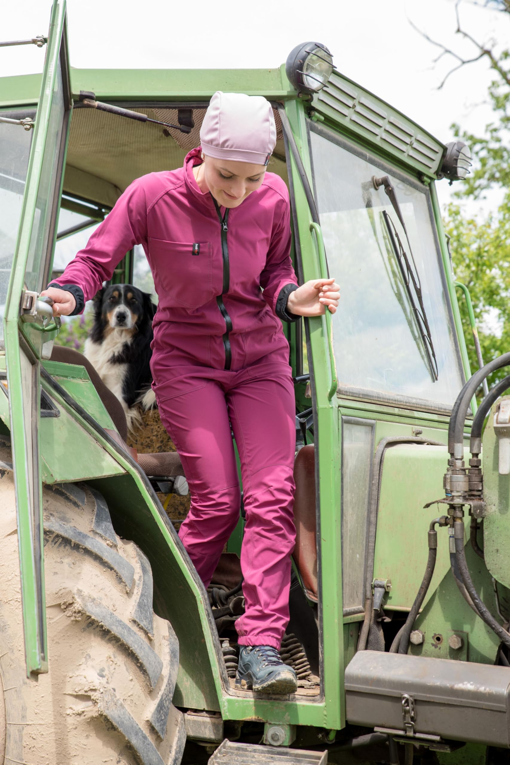 Overall Donna - Tuta da Stalla - Protegge dagli Odori, Resistente all’Acqua, Traspirante