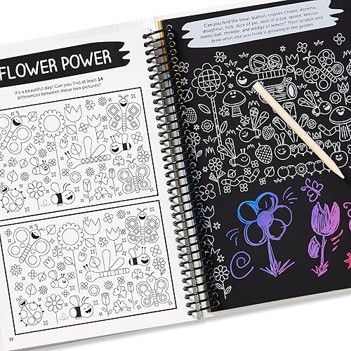 Miniatura 6 de Highlights - Juego de 2 libros de imágenes ocultas para niños, imágenes ocultas, rompecabezas de unicornio e imágenes ocultas, rompecabezas de