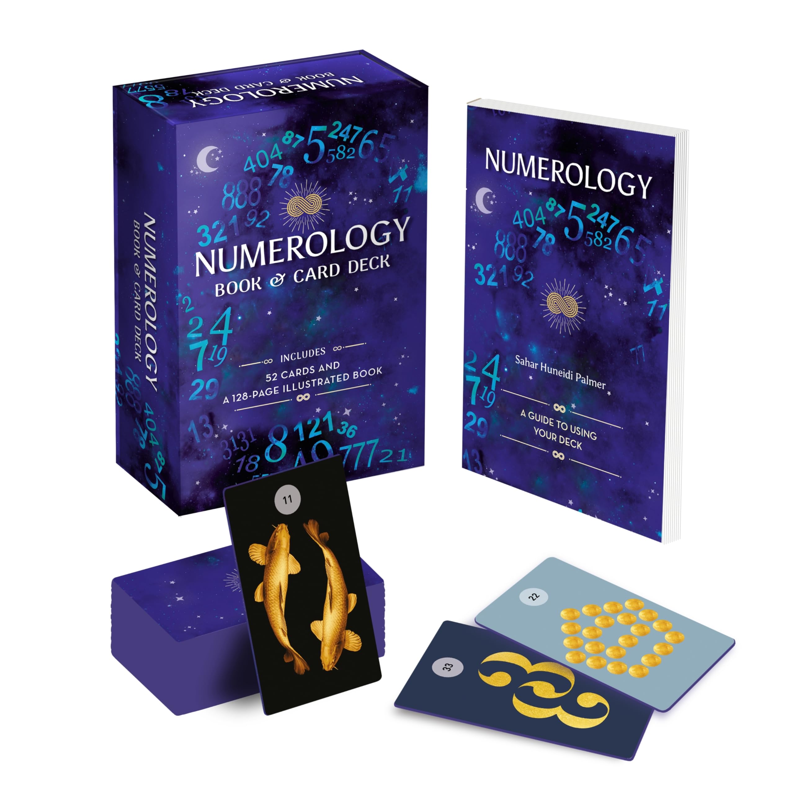 Numerology Book & Card Deck: Includes 52 cards and a 128-page illustrated book (Arcturus Oracle Kits)